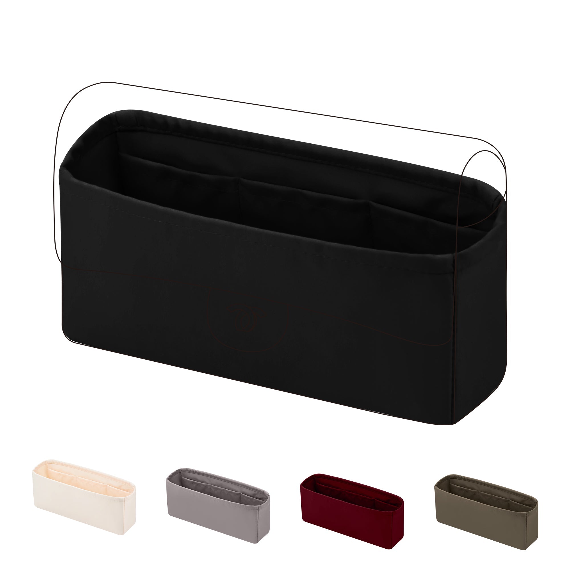 Silk Bag Organizer Luxury Handbag & Tote Shaper Insert for Classic Flap Bags