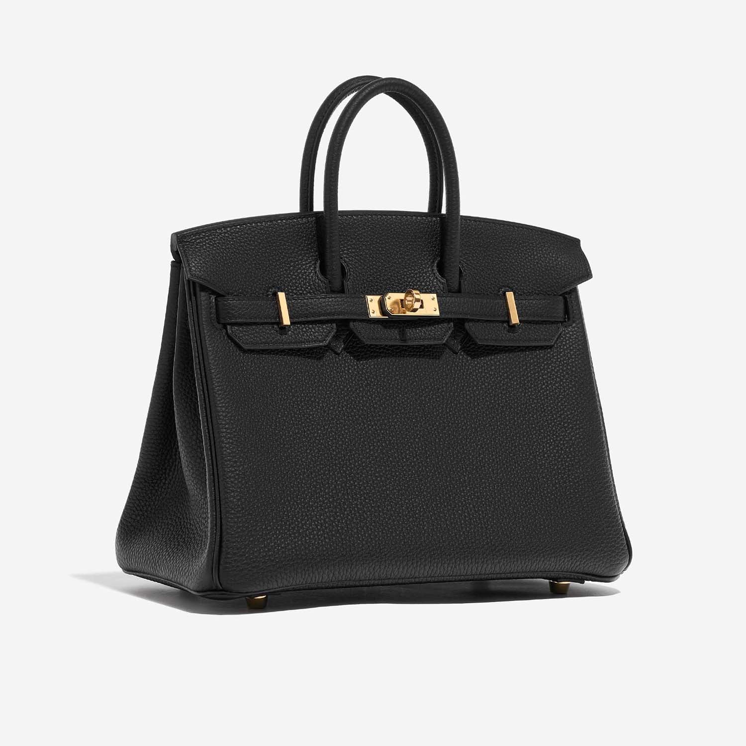 25 Togo Black with Gold Hardware