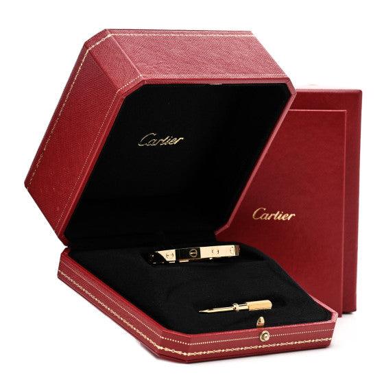 18K Yellow Gold Love Bracelet 17cm - RELAVISH
