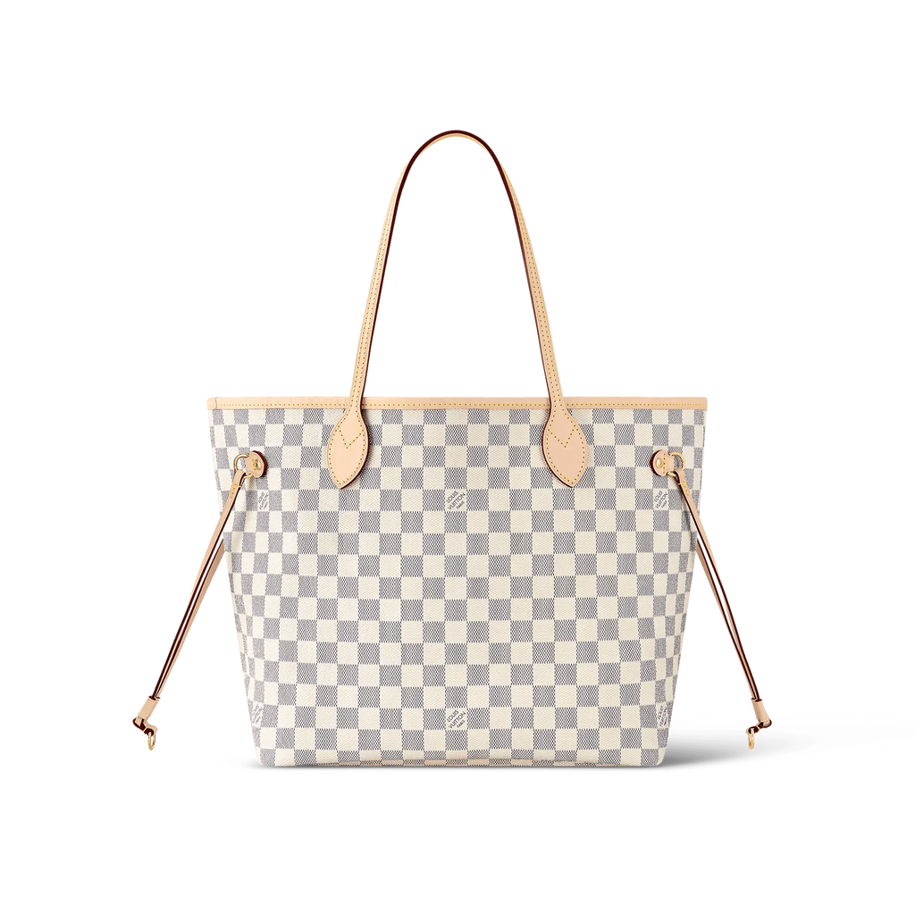 Louis Vuitton Damier Azur Neo Neverfull MM Rose - My Luxe Bag