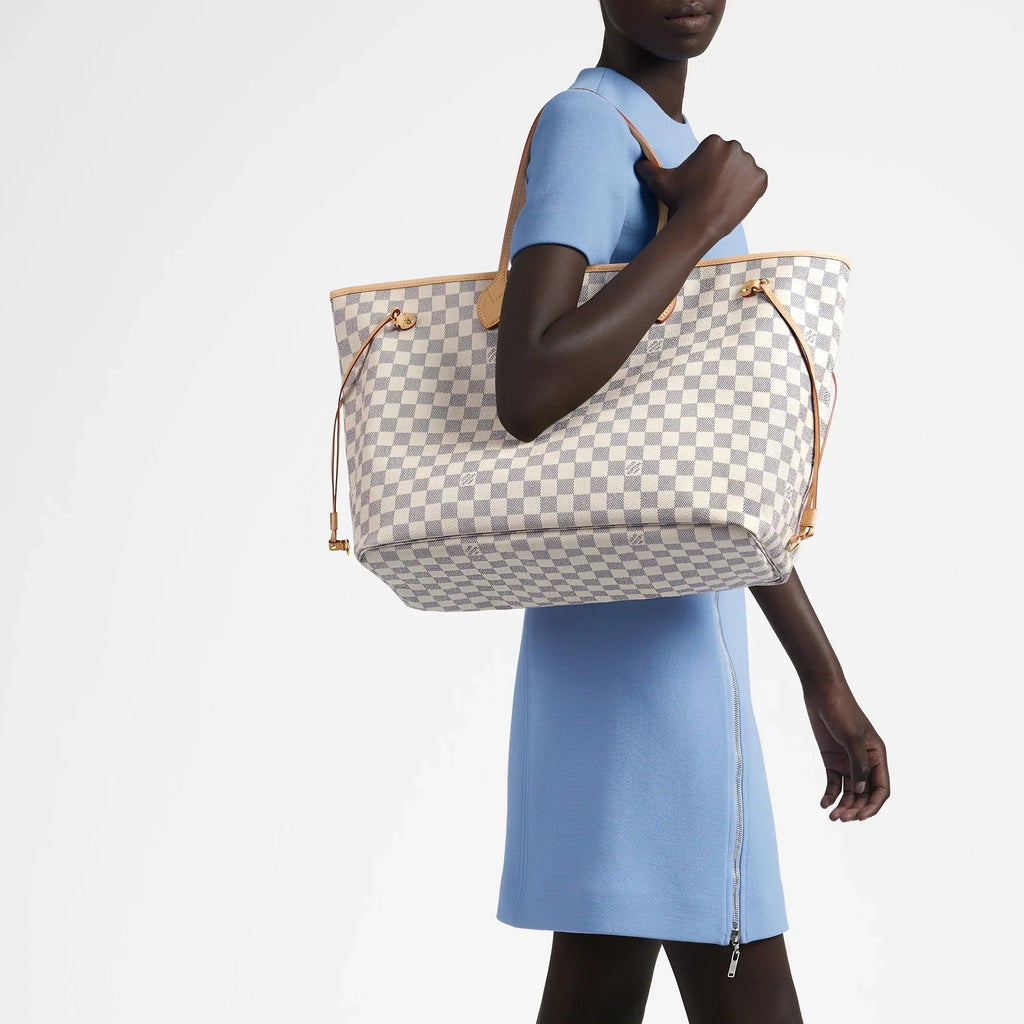 Louis Vuitton Damier Azur Neo Neverfull GM Beige - My Luxe Bag