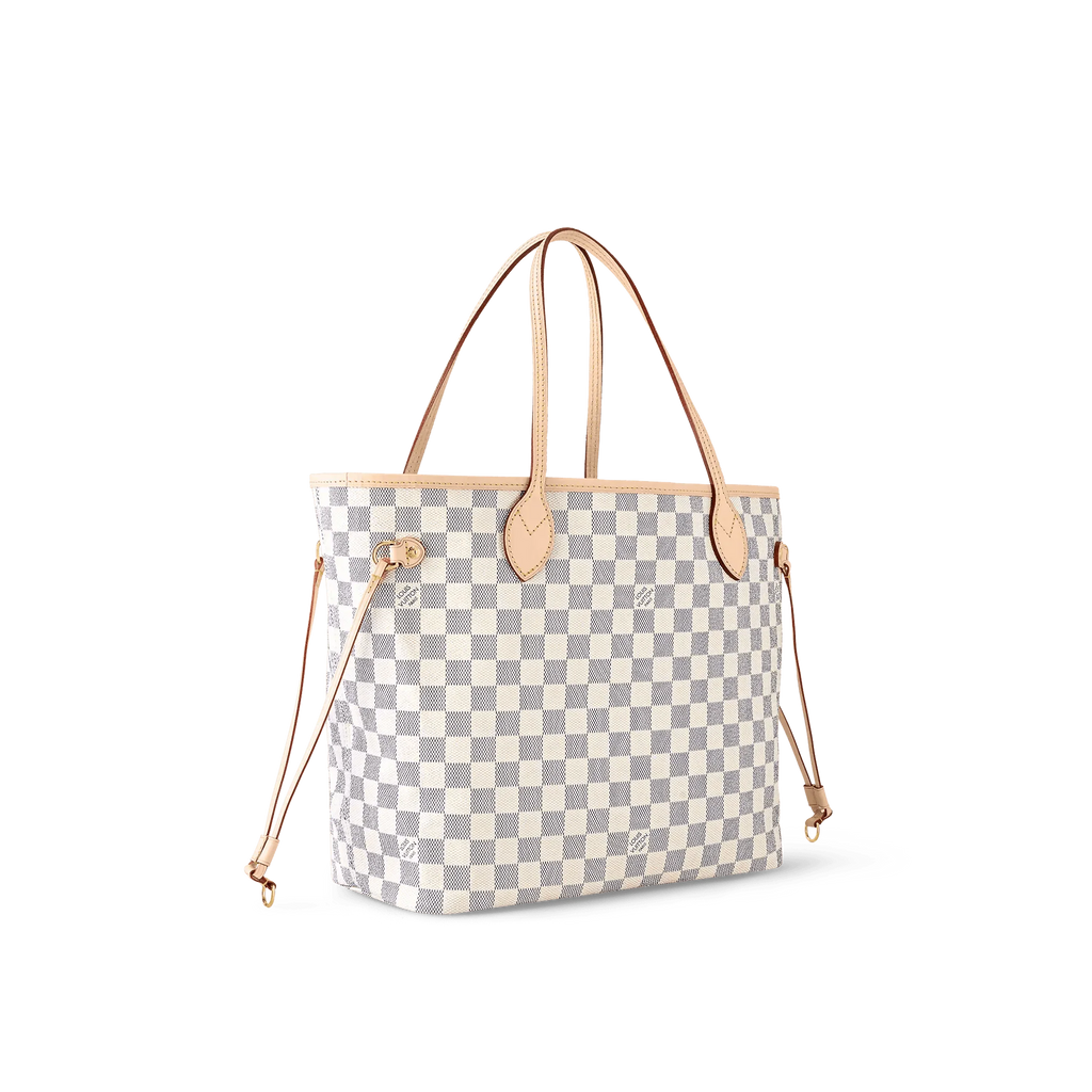Louis Vuitton Damier Azur Neo Neverfull MM Beige - My Luxe Bag